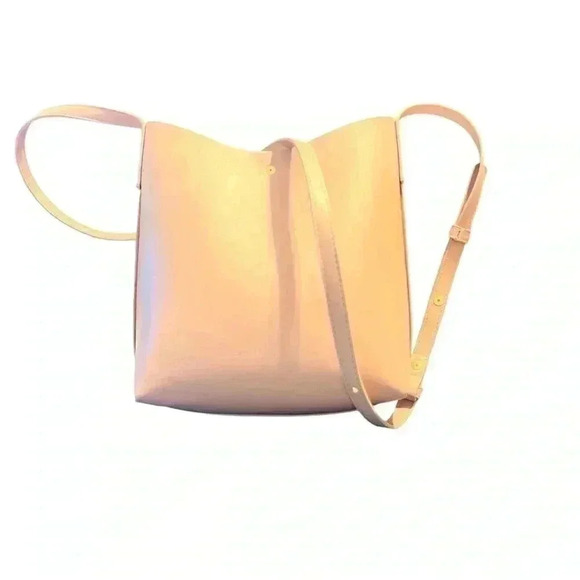 Samara Shoulder Bag – Pink Vegan Leather - Picture 3 of 8